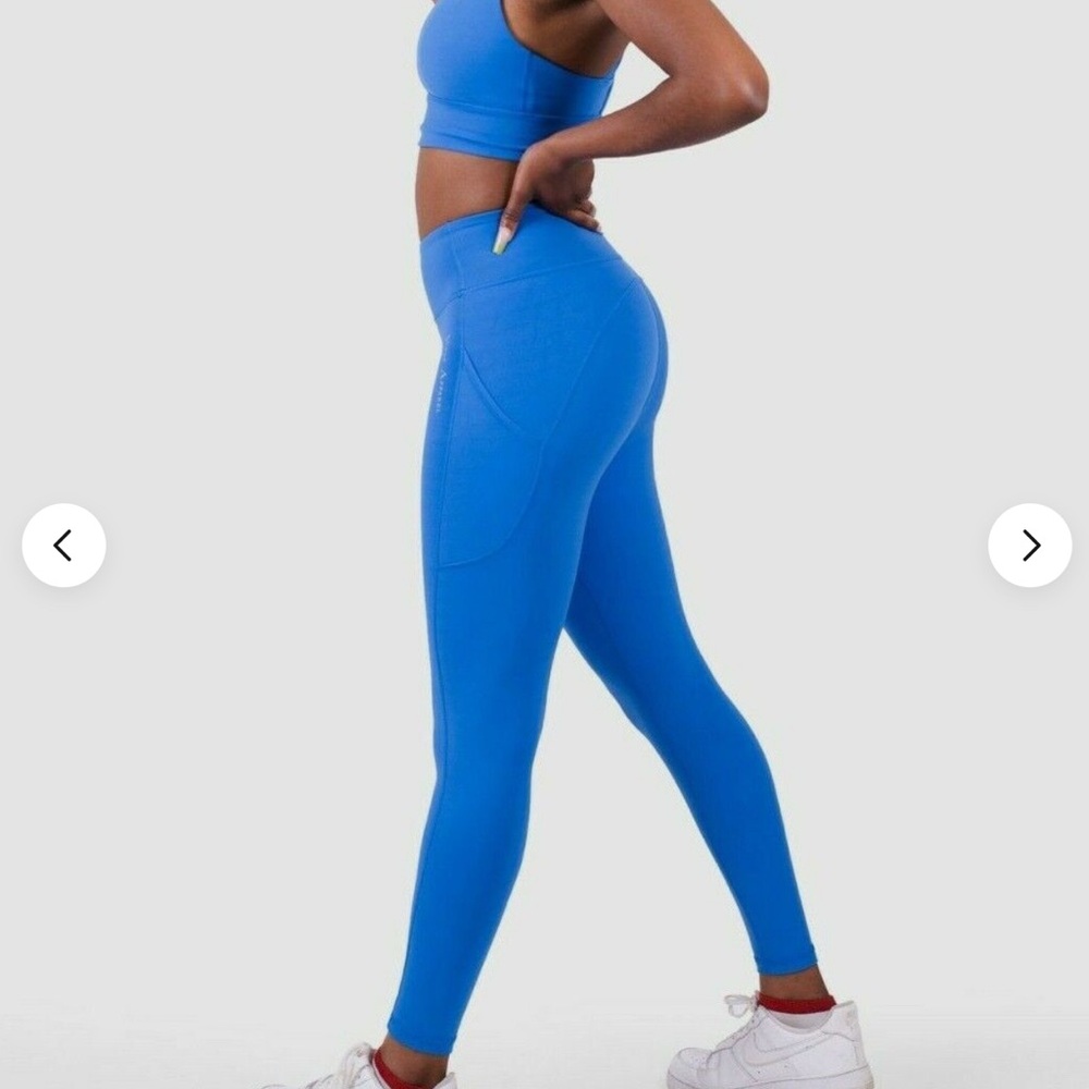 Vitae Apparel Electric Blue Ultra Flow Pocket Leggings